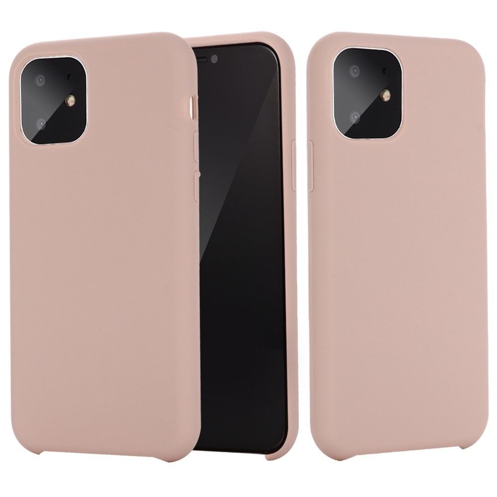 marque generique - Coque en silicone liquide souple rose pour votre Apple iPhone X/XS 5.8 pouces - Coque, étui smartphone