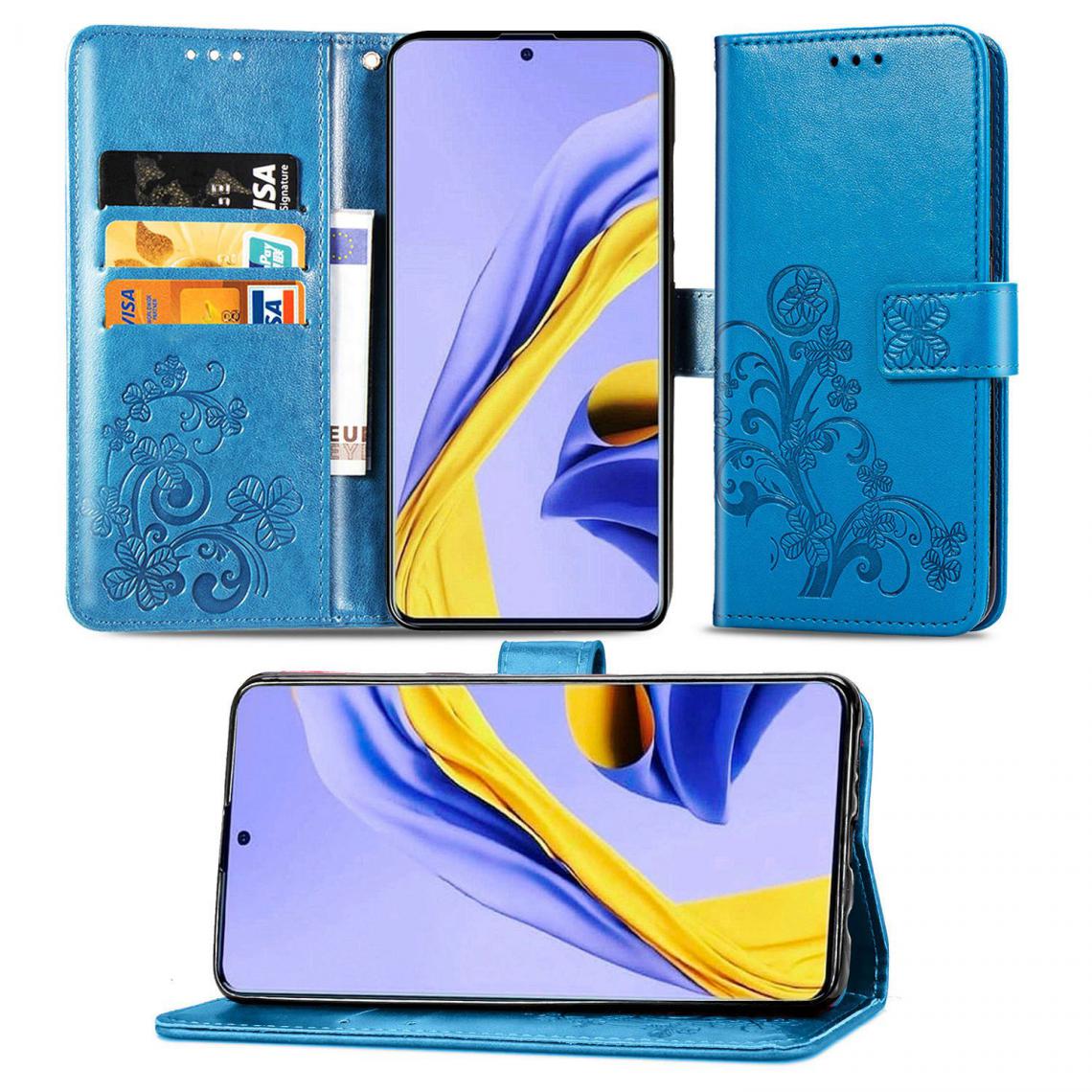 OtterBox - Samsung Galaxy A51 5G Housse Etui Coque de protection type portefeuille (lys) [Bleu] - Coque, étui smartphone