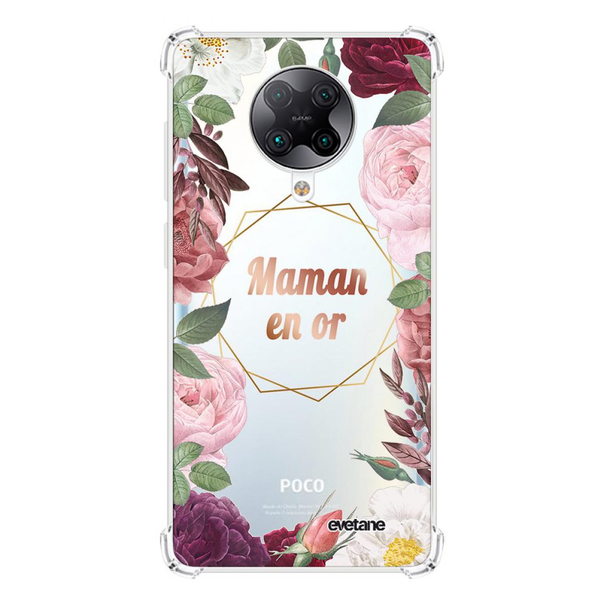 Evetane - Coque Xiaomi Poco F2 Pro anti-choc souple angles renforcés transparente Coeur Maman D'amour Evetane - Coque, étui smartphone