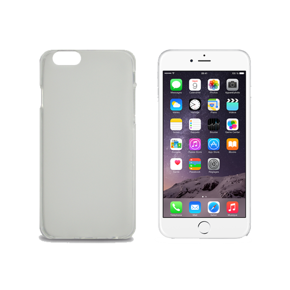 Omenex - Coque silicone iPhone 6/6S - Transparent - Autres accessoires smartphone