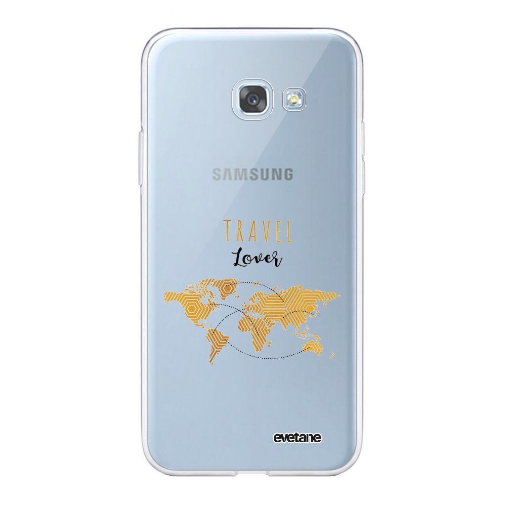 Evetane - Coque Samsung Galaxy A5 2017 360 intégrale transparente Travel Lover Ecriture Tendance Design Evetane. - Coque, étui smartphone