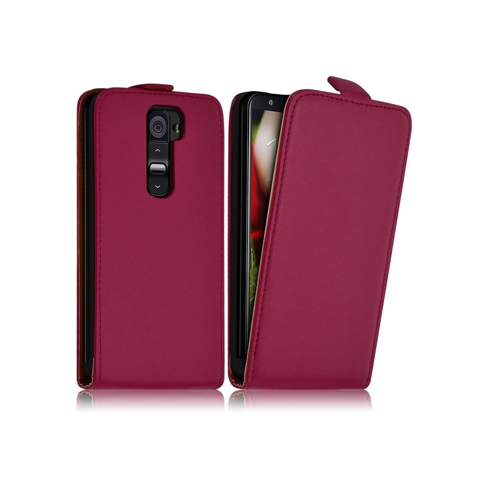 Karylax - Housse coque Etui pour LG G2 couleur Rose Fushia - Autres accessoires smartphone