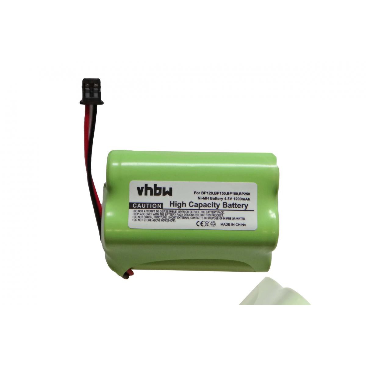 Vhbw - vhbw batterie compatible avec Bearcat BC120XLT, BC220XLT, BC230XLT, BC235XLT, BC245XLT radio talkie-walkie (1200mAh 4,8V NiMH) - Autres accessoires smartphone