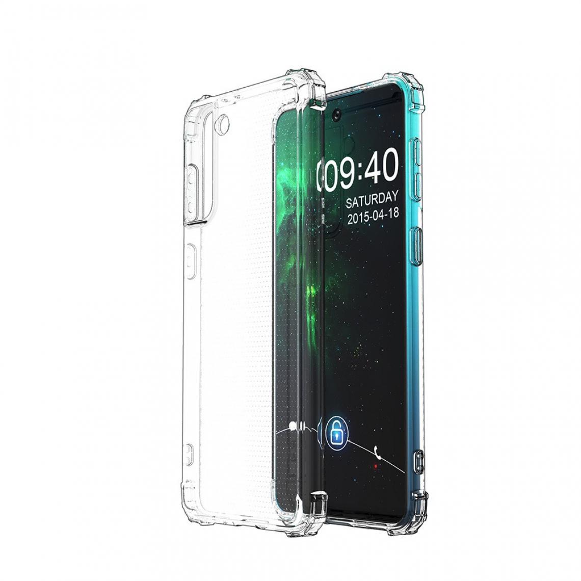 Shot - Coque Silicone Anti-Chocs pour "SAMSUNG Galaxy S21+ PLUS" Transparente Protection Gel Souple - Coque, étui smartphone