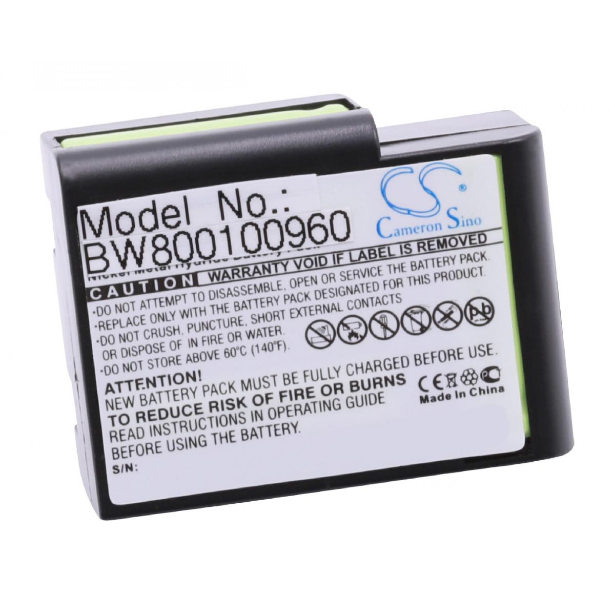 Vhbw - vhbw batterie compatible avec Ascom Libra, Funk combiné téléphonique téléphone fixe (700mAh, 3,6V, NiMH) noir - Batterie téléphone