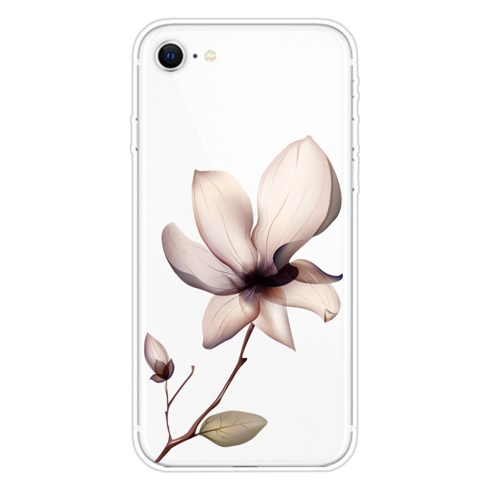 Generic - Coque en TPU impression de motifs souple fleur vive pour votre Apple iPhone SE (2nd Generation)/8/7 - Coque, étui smartphone