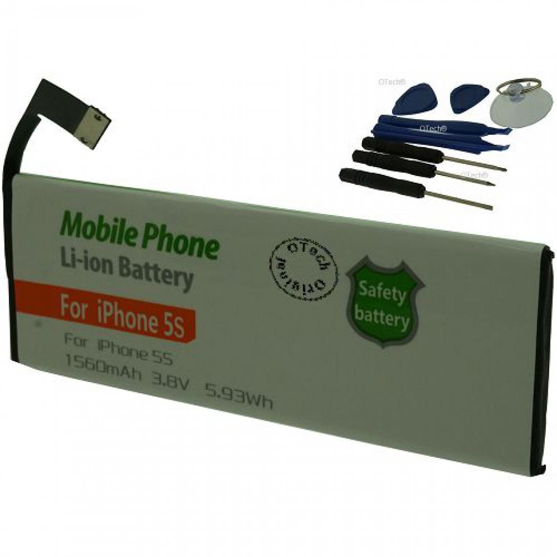 Otech - Batterie compatible pour APPLE IPHONE 5S - Batterie téléphone