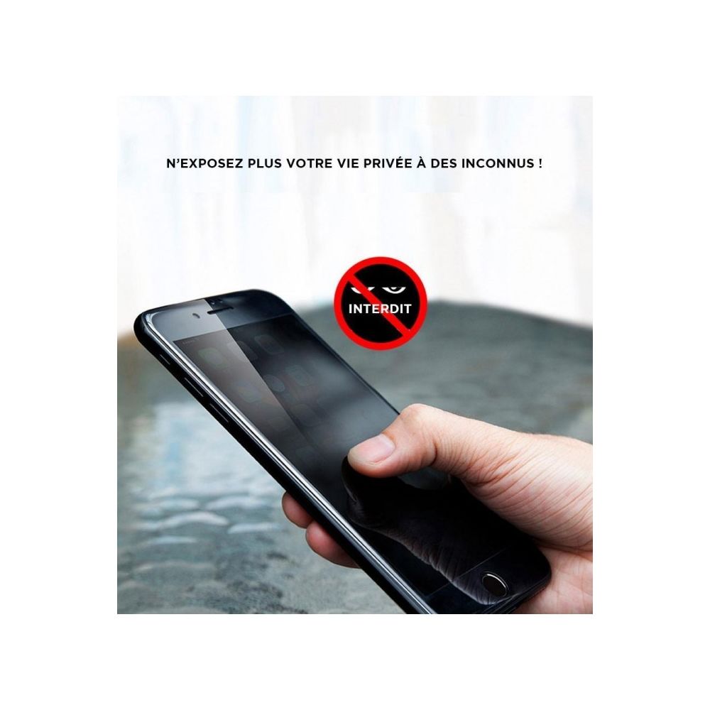 Cabling - CABLING® Verre trémpé compatible pour Iphone SE 2020 iPhone 7 , iPhone 6s Film protection écran en verre trempé résistant teinté Anti Espion - Protection écran smartphone