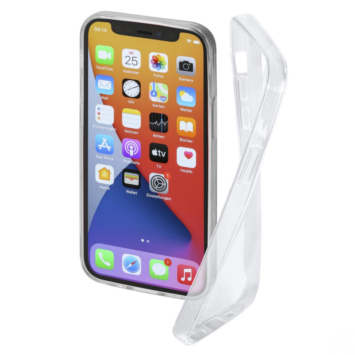 Hama - Coque "Crystal Clear" pour Apple iPhone 12 mini, transparente - Coque, étui smartphone