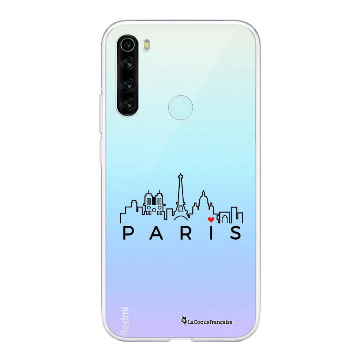 La Coque Francaise - Coque Xiaomi Redmi Note 8 T souple transparente Skyline Paris Motif Ecriture Tendance La Coque Francaise - Coque, étui smartphone