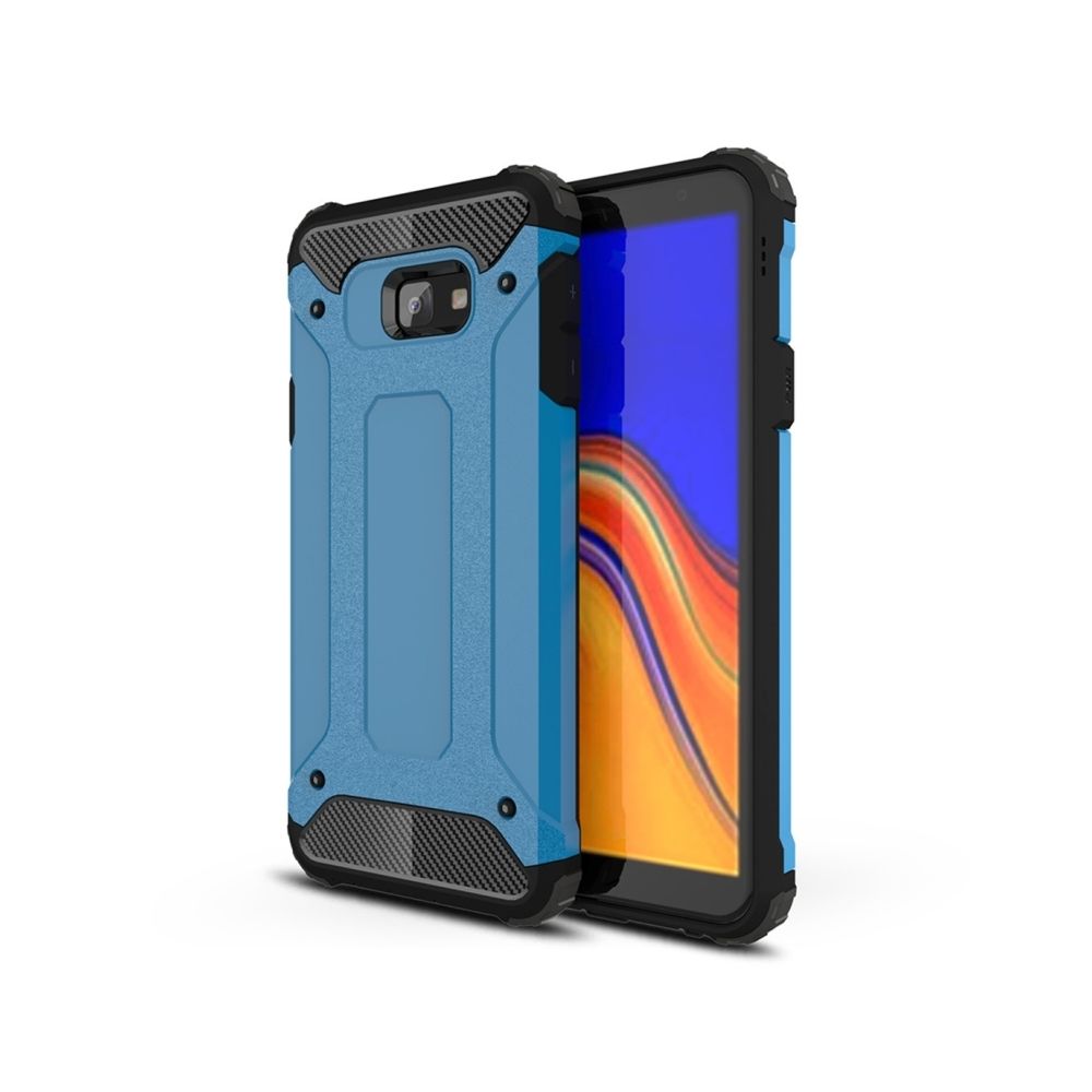 Wewoo - Coque Combinaison TPU + PC pour Galaxy J4 Core / J4 + (Bleu) - Coque, étui smartphone