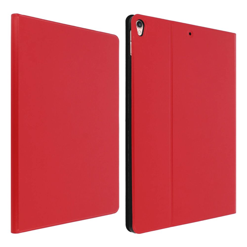 Avizar - Housse iPad Air 2019 et iPad Pro 10.5 Folio Support Vidéo Aspect Lisse Rouge - Coque, étui smartphone