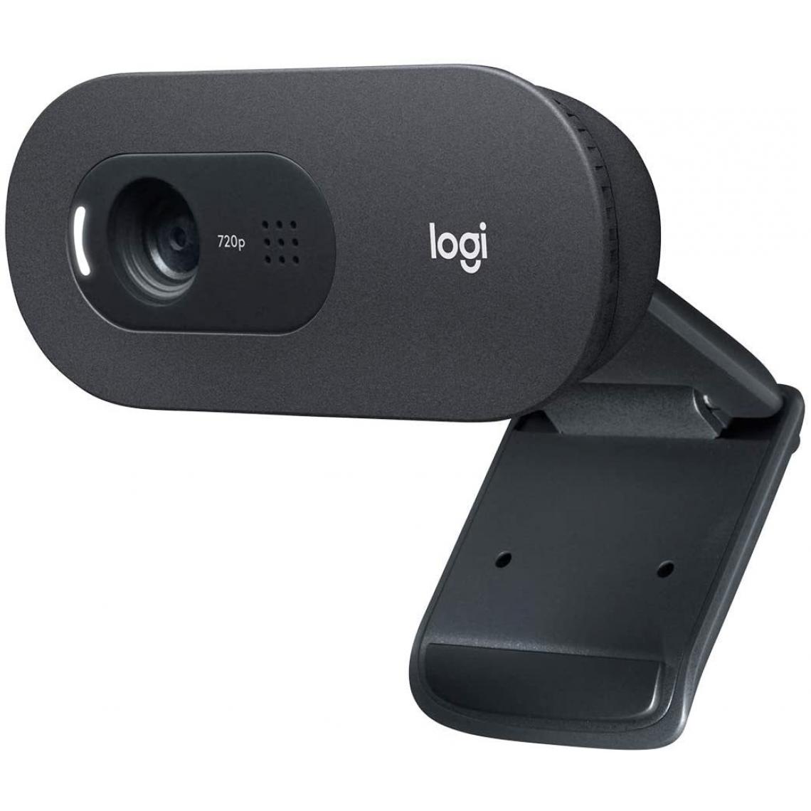 Chrono - Logitech C505e Webcam HD - Webcam USB HD 720p pour Ordinateur de Bureau et Ordinateur Portable, avec Microphone Longue Portée, Compatible avec PC, Mac ou Chromebook(Gris) - Autres accessoires smartphone