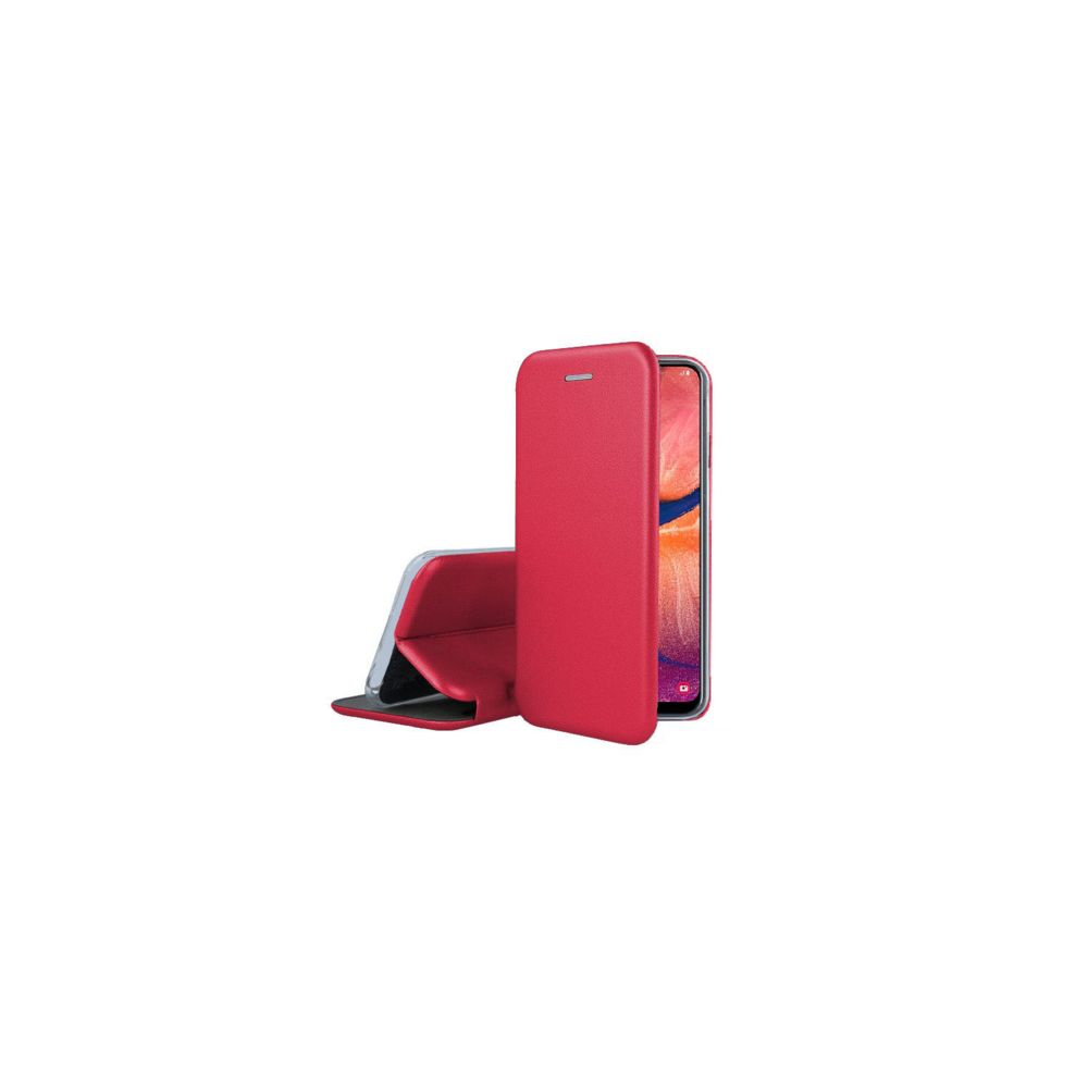Ibroz - IBROZ Etui Folio Cover en Cuir rouge pour Samsung Galaxy A20E - Autres accessoires smartphone
