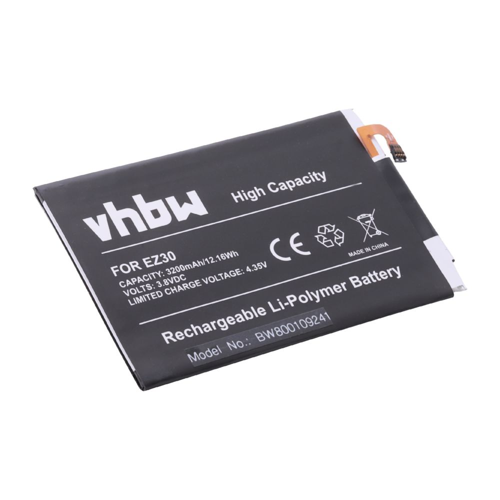 Vhbw - vhbw batterie Li-Polymer 3200mAh (3.8V) pour téléphone portable Smartphone téléphone NGM Forward Active comme EZ30, SNN5953A. - Batterie téléphone