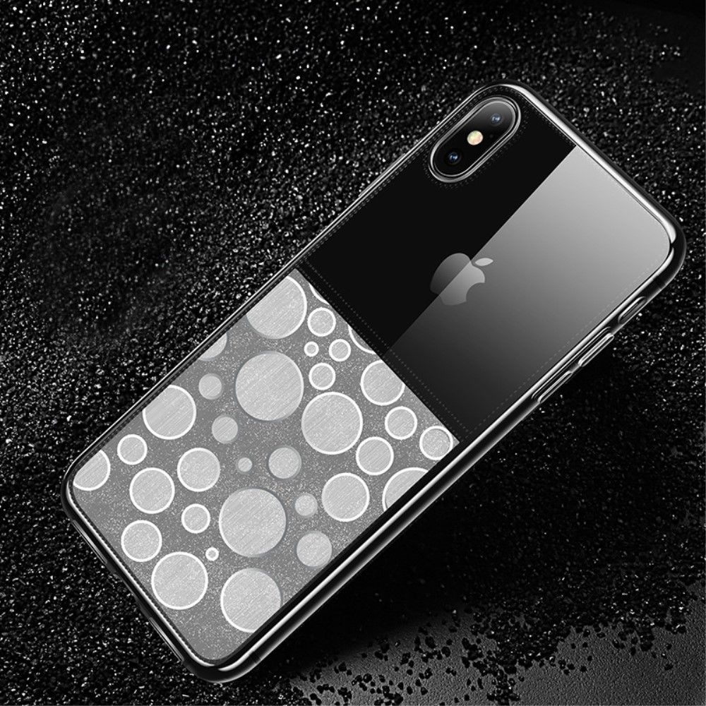 marque generique - Coque en TPU transparent mat faire des bulles pour votre Apple iPhone XS Max 6.5 inch - Autres accessoires smartphone