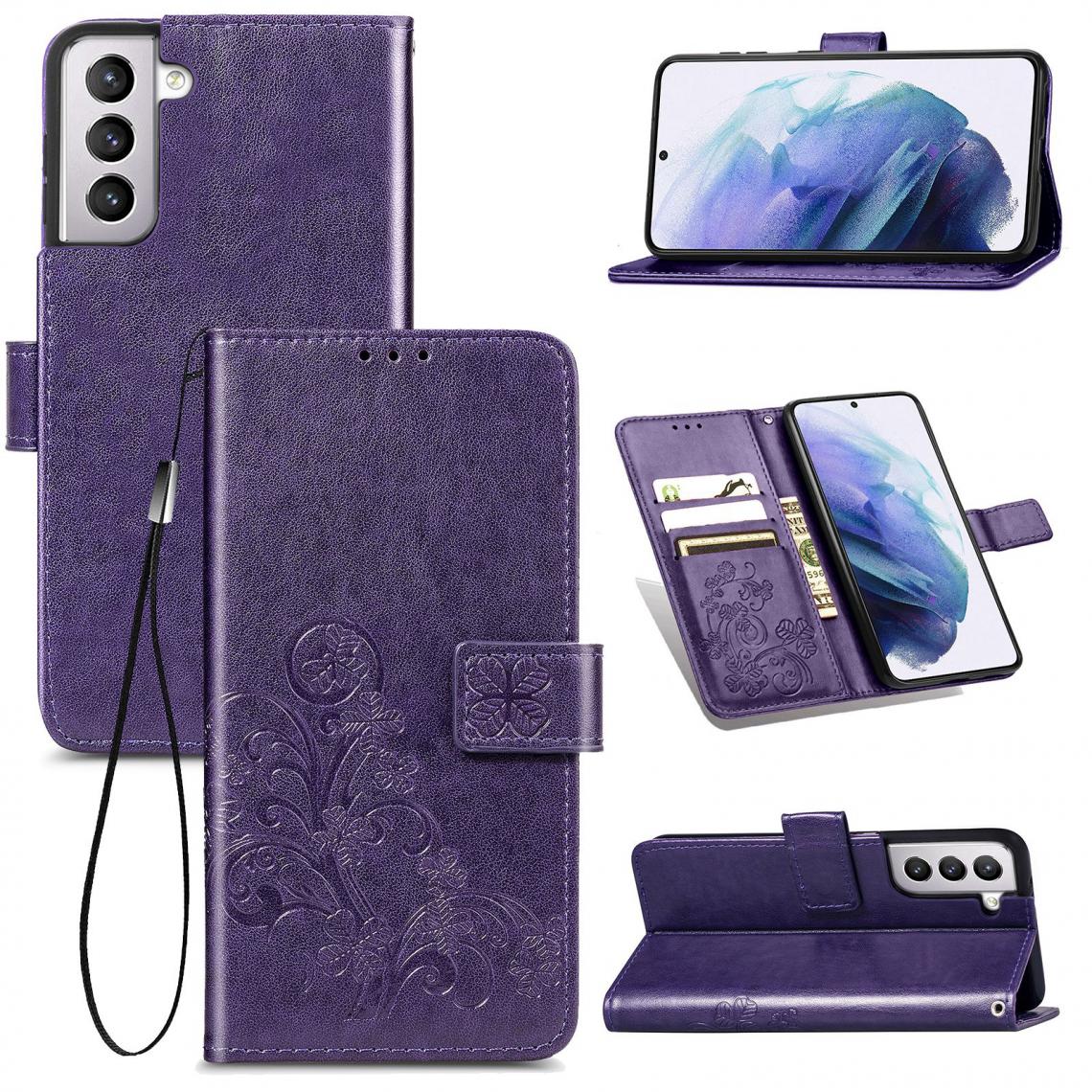 OtterBox - Samsung Galaxy S21/S30 Housse Etui Coque de protection type portefeuille (lys) [Violet] - Coque, étui smartphone