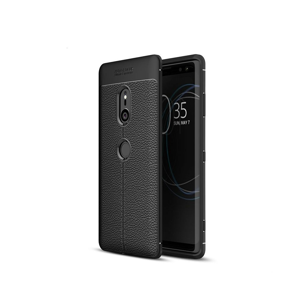 marque generique - Etui coque TPU antidérapante pour Sony Xperia XZ3 - Noir - Coque, étui smartphone