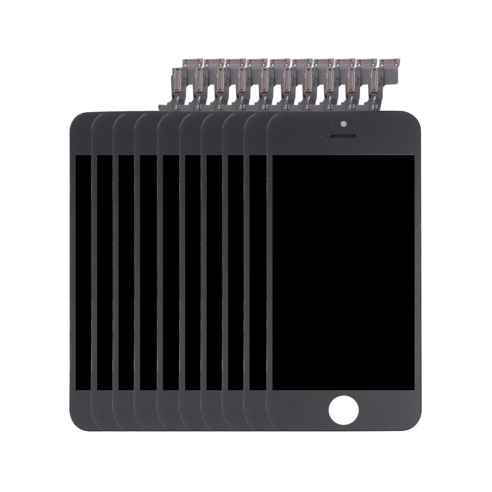 Wewoo - Pour iPhone 5S LCD + noir Frame + Touch Pad Assembleur de numériseur 10 PCS pièce détachée 3 en 1 - Autres accessoires smartphone