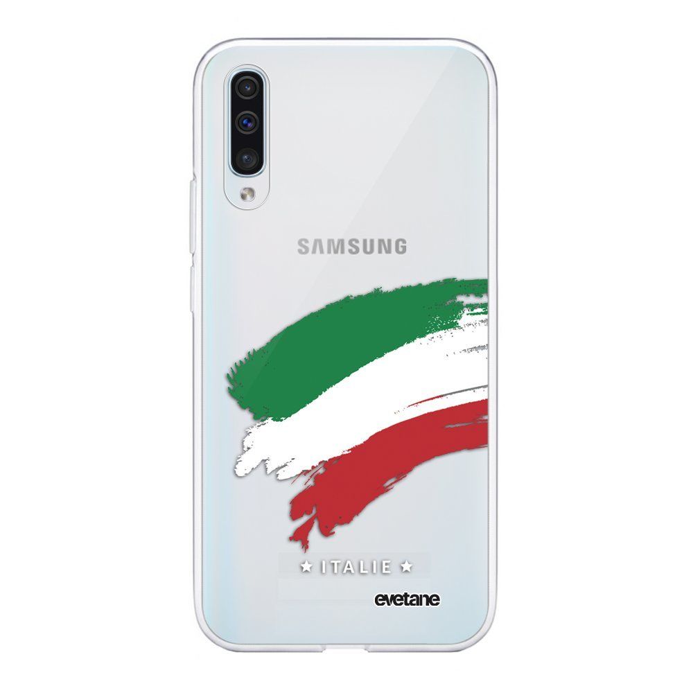 Evetane - Coque Samsung Galaxy A50 360 intégrale transparente Italie Ecriture Tendance Design Evetane. - Coque, étui smartphone