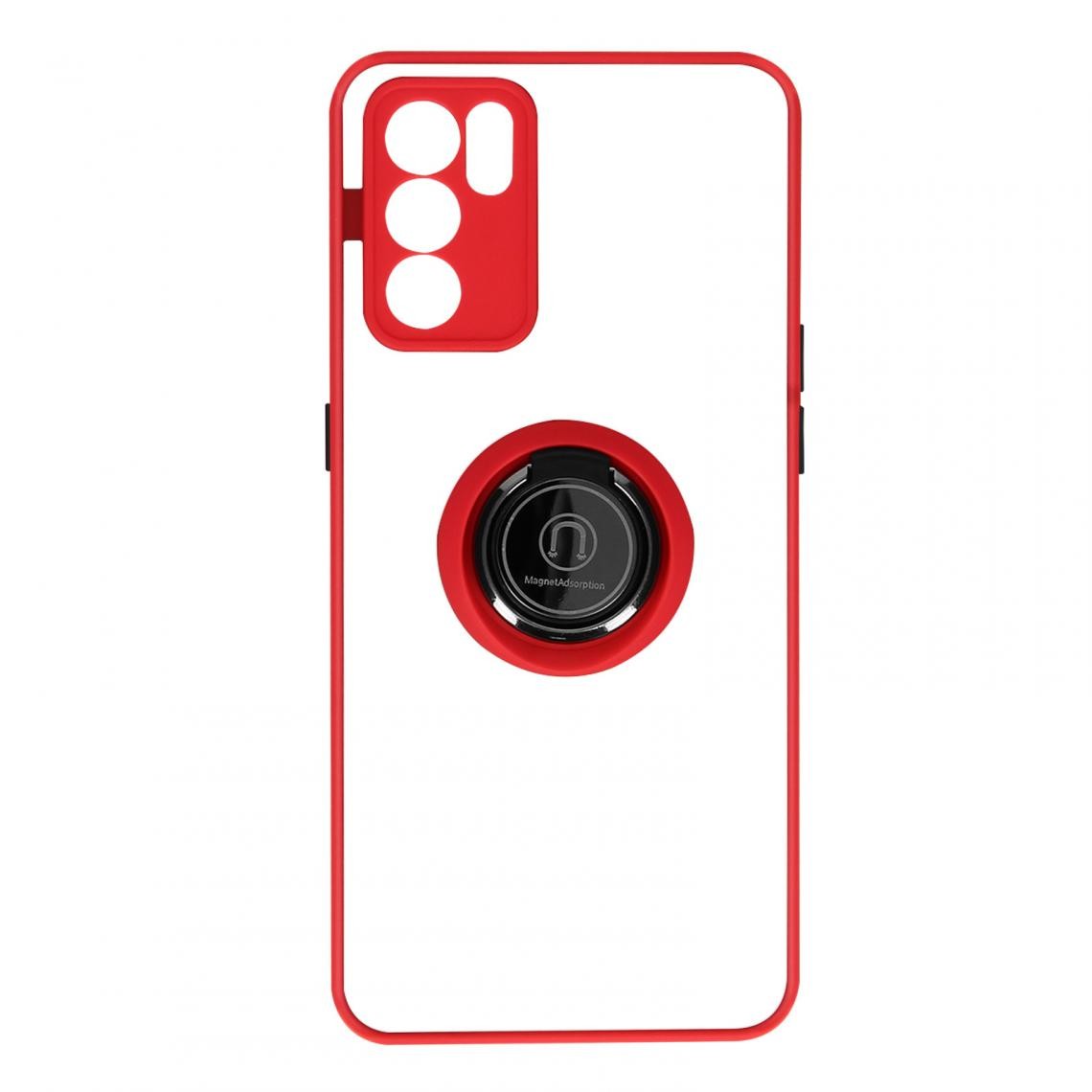 Avizar - Coque Oppo Reno 6 5G Rouge - Coque, étui smartphone