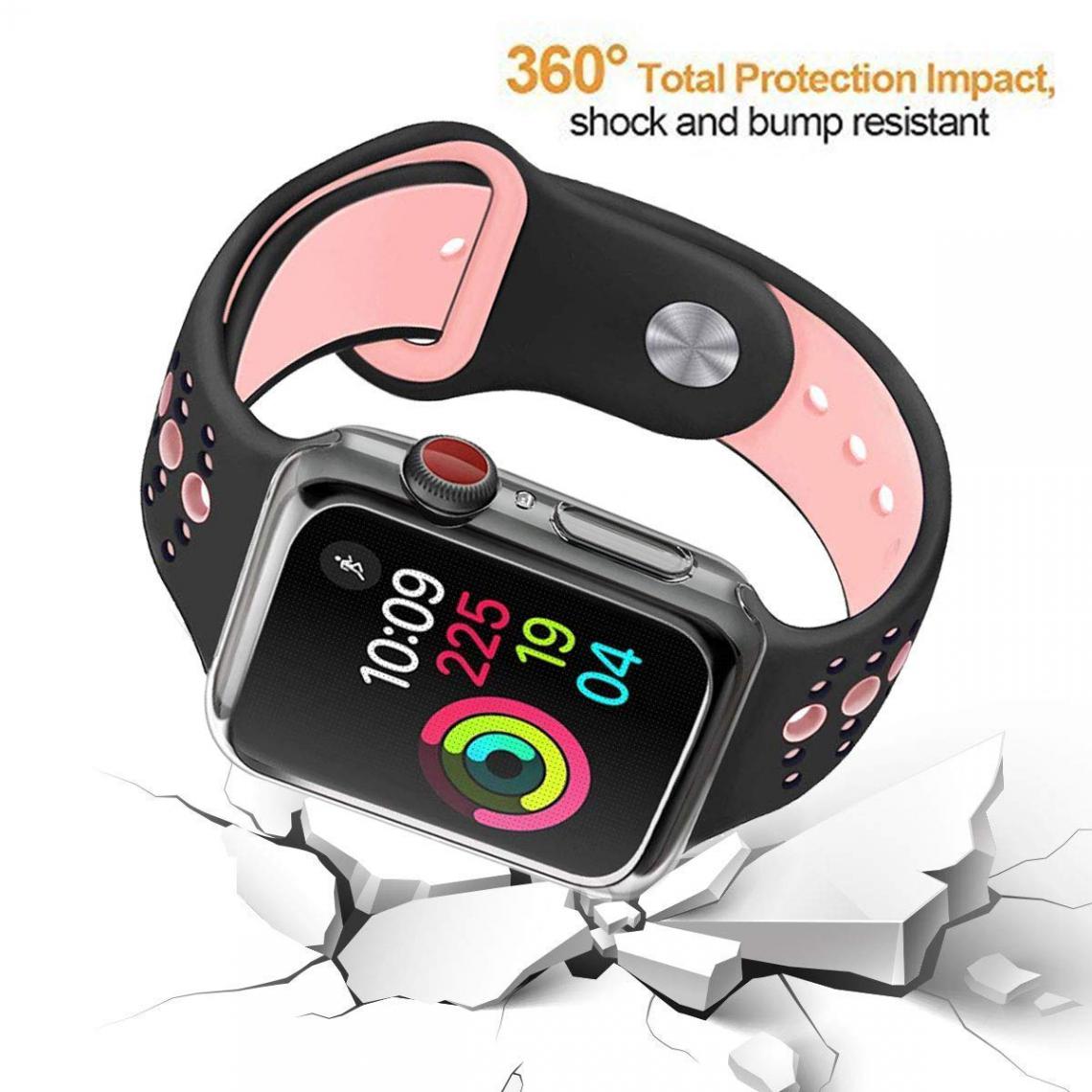 Phonecare - Coque 360° Impact Protection Apple Watch Series SE - 44mm - Coque, étui smartphone