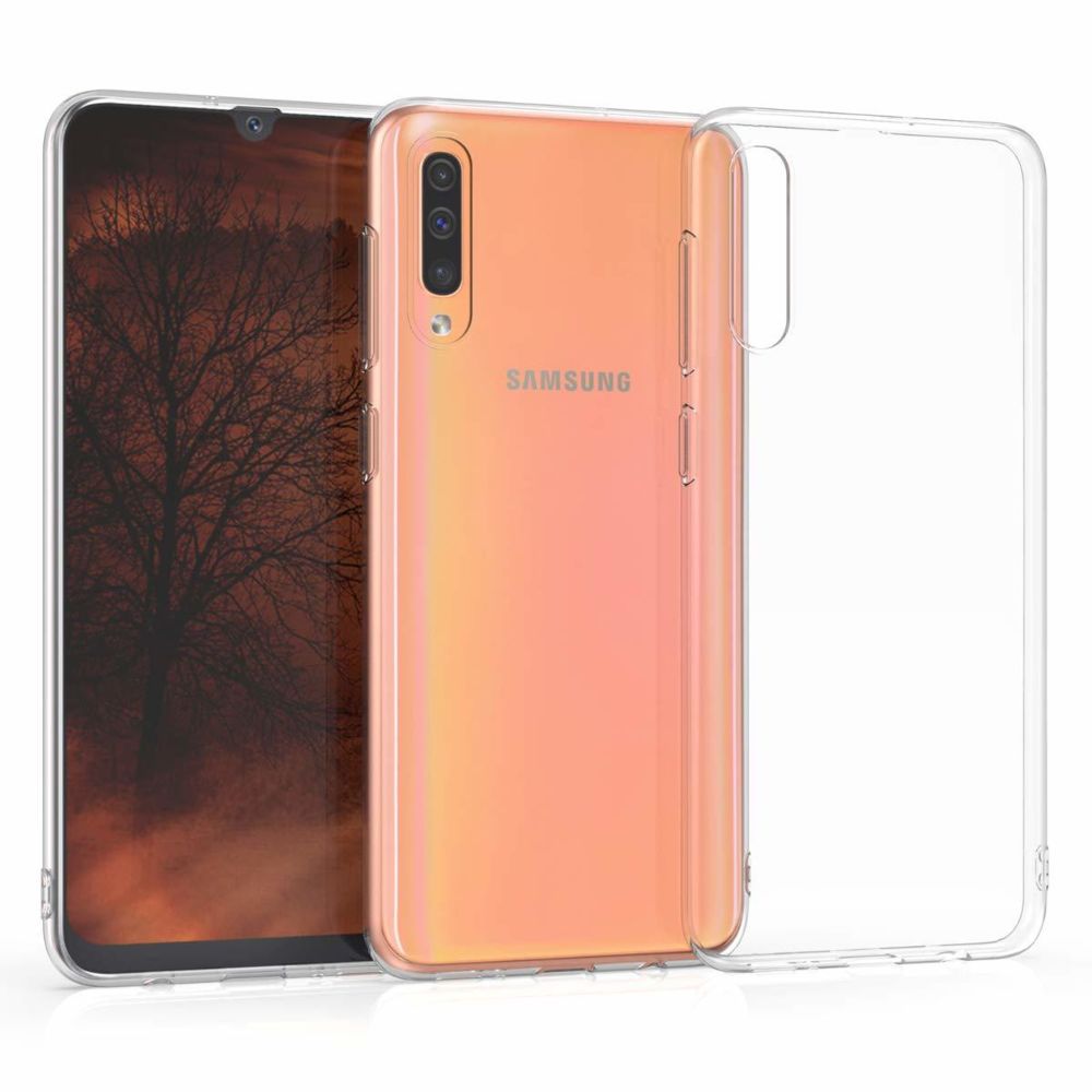Cabling - CABLING® Coque Samsung Galaxy A50, Ultra Mince Premium TPU Silicone [Crystal Clear] [Poids léger] [Shock-Absorption] Housse pour Samsung Galaxy A50 -Transparent - Coque, étui smartphone