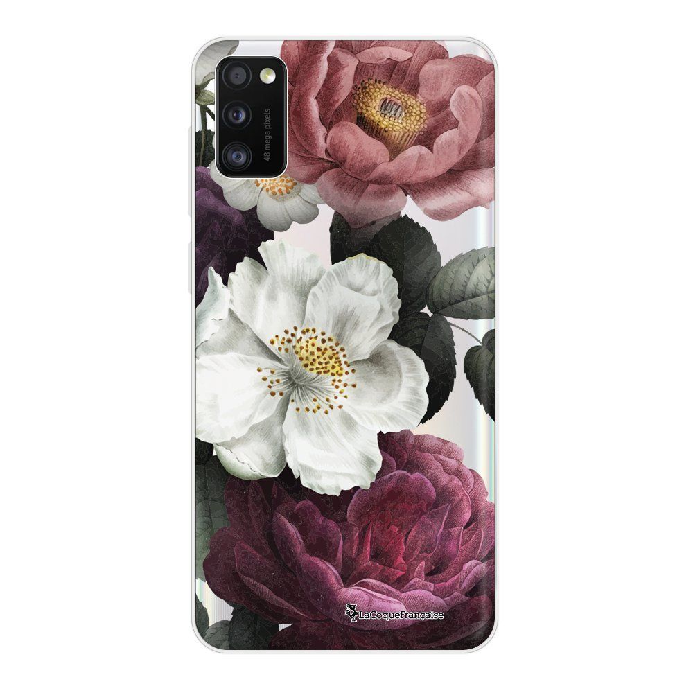 La Coque Francaise - Coque Samsung Galaxy A41 360 intégrale transparente Fleurs roses Ecriture Tendance Design La Coque Francaise. - Coque, étui smartphone