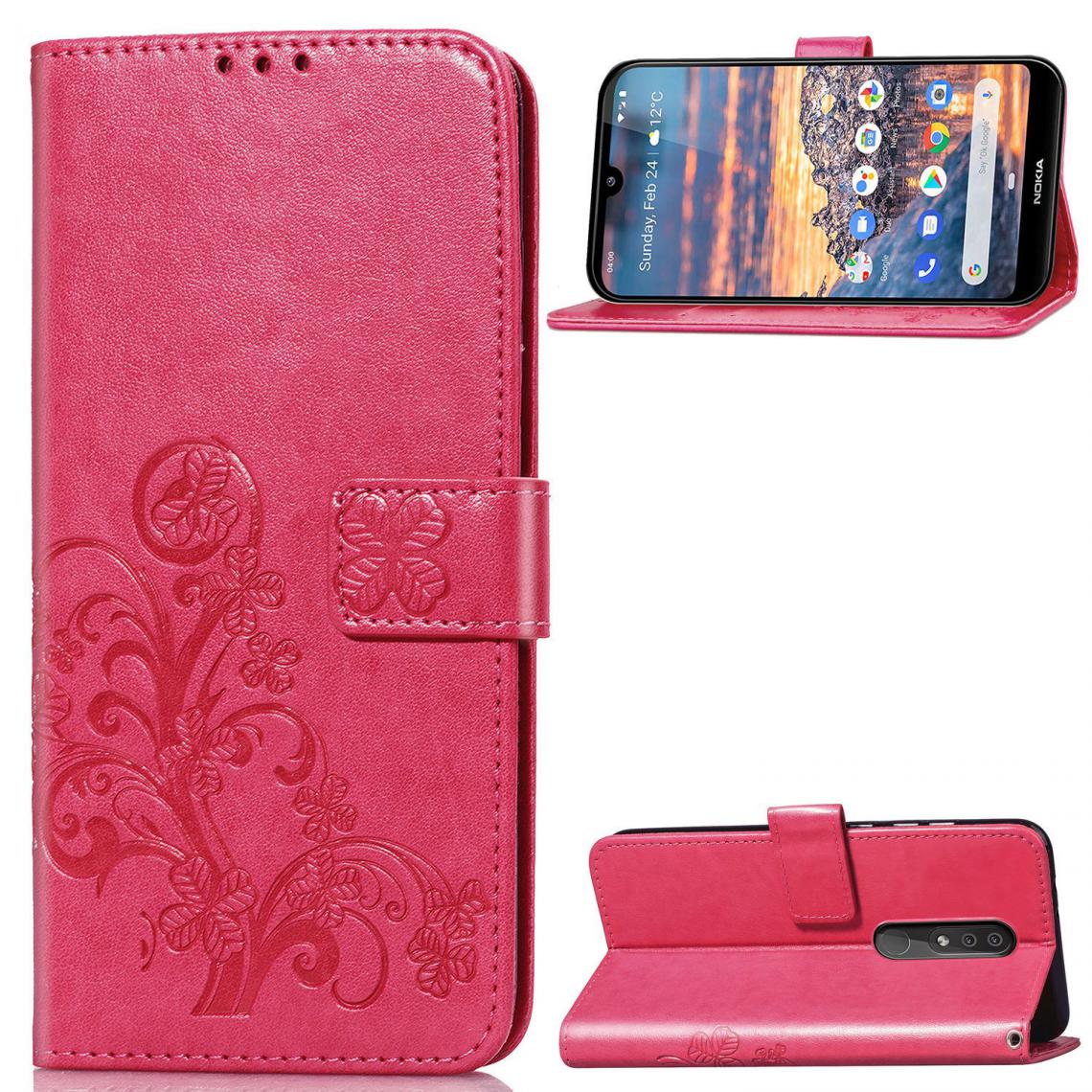 OtterBox - Nokia 4.2 Housse Etui Coque de protection type portefeuille (lys) [rose] - Coque, étui smartphone