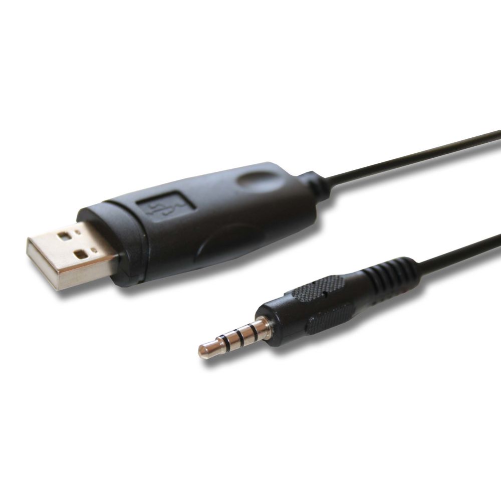 Vhbw - vhbw Câble USB de programmation pour Yaesu Vertex VX-210A, VX-230, VX-2R, VX-300, VX-310, VX-350, VX-3R, VX-400, VX-410 appareils radio noir - Autres accessoires smartphone