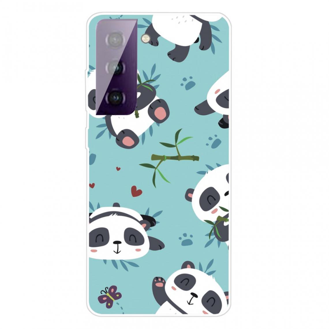 Other - Coque en TPU Impression de motifs Panda pour votre Samsung Galaxy S21 FE - Coque, étui smartphone