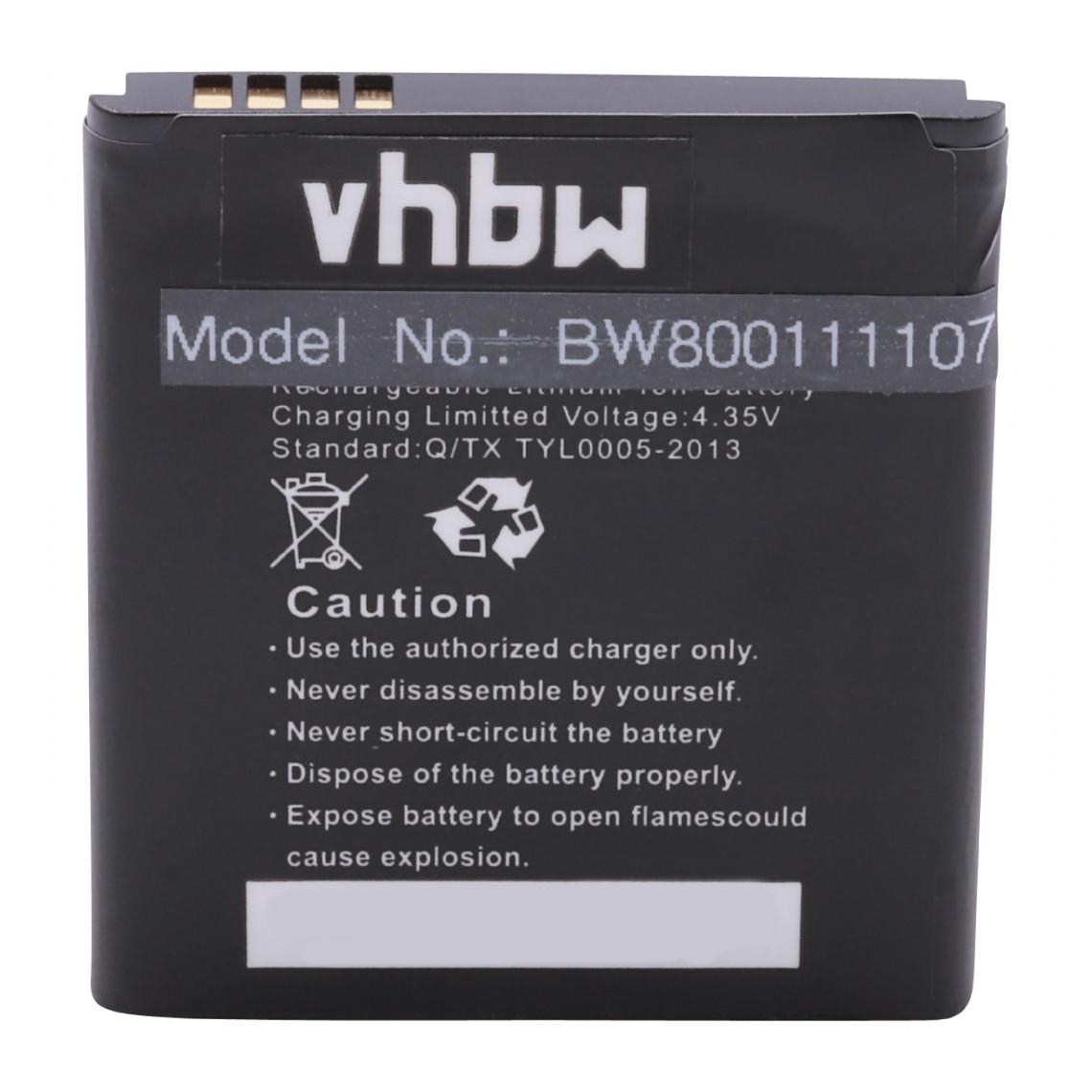 Vhbw - vhbw Batterie remplacement pour C585105195L, KTSP1950AA pour smartphone (1950mAh, 3,8V, Li-ion) - Batterie téléphone