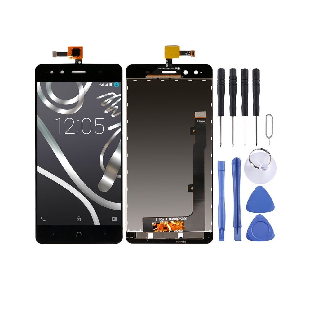 Wewoo - Ecran LCD et ensemble de numérisation complet pour BQ Aquaris X5 Noir - Autres accessoires smartphone