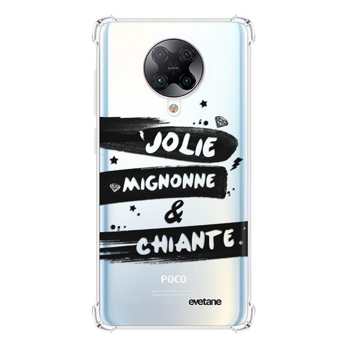 Evetane - Coque Xiaomi Poco F2 Pro anti-choc souple angles renforcés transparente Jolie Mignonne et chiante Evetane - Coque, étui smartphone