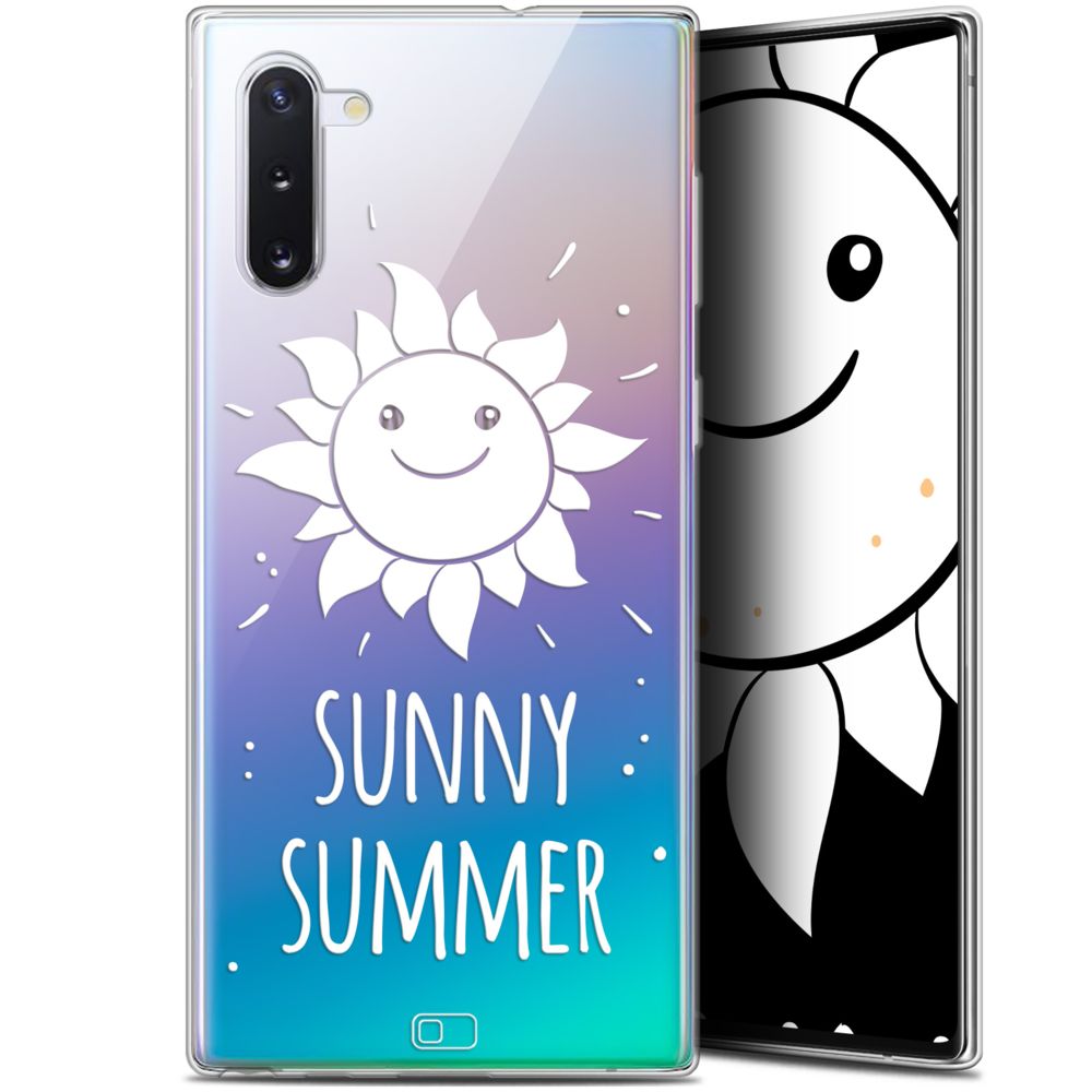 Caseink - Coque Pour Samsung Galaxy Note 10 (6.3 ) [Gel HD Collection Summer Design Sunny Summer - Souple - Ultra Fin - Imprimé en France] - Coque, étui smartphone