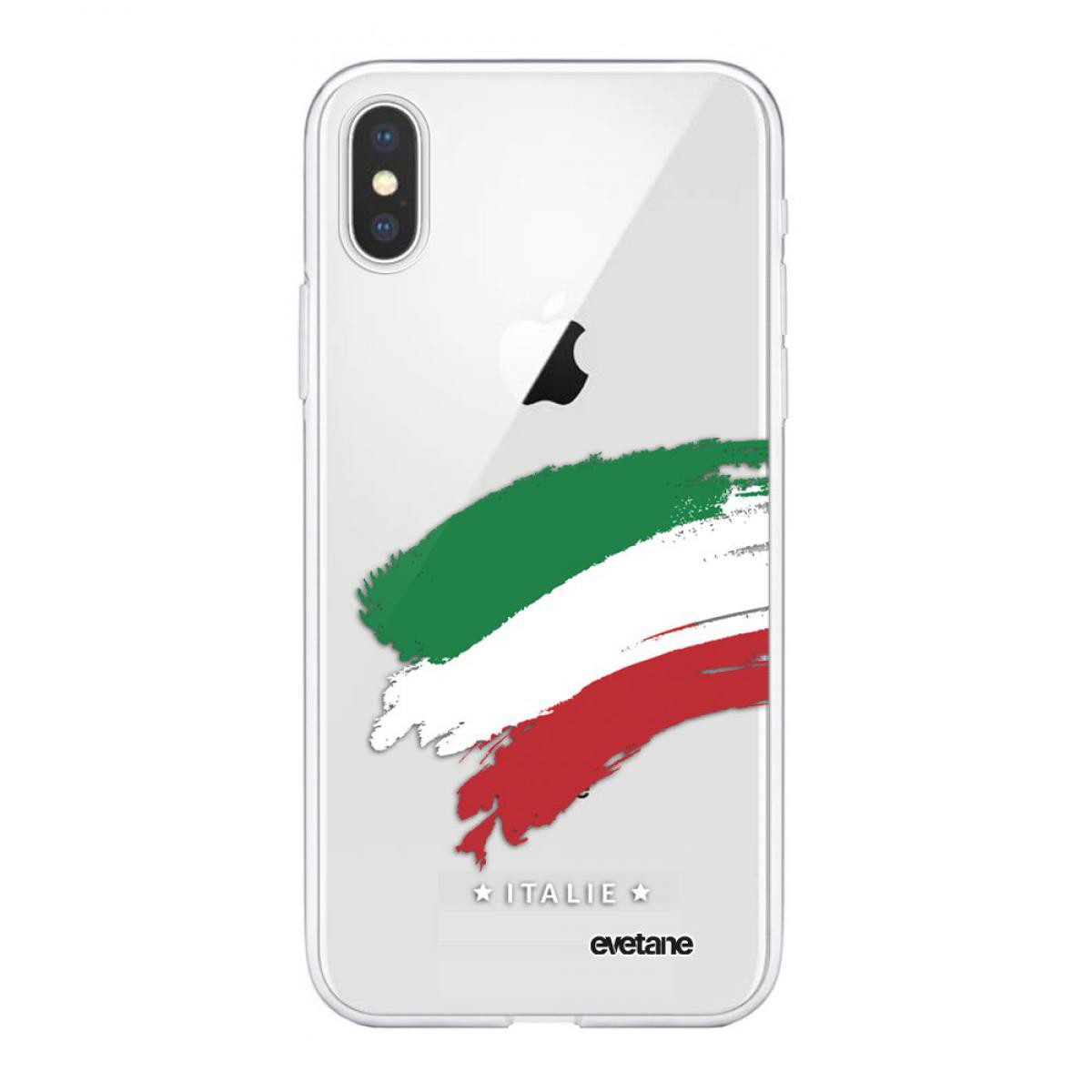 Evetane - Coque iPhone Xs Max souple transparente Italie Motif Ecriture Tendance Evetane. - Coque, étui smartphone