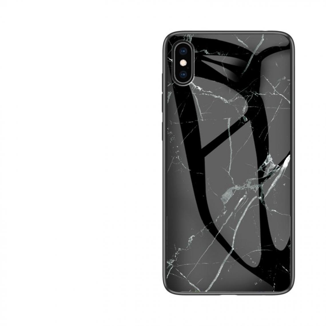 OtterBox - iPhone XS Max Housse Etui Coque de protection rigide effet marbré [Noir] - Coque, étui smartphone