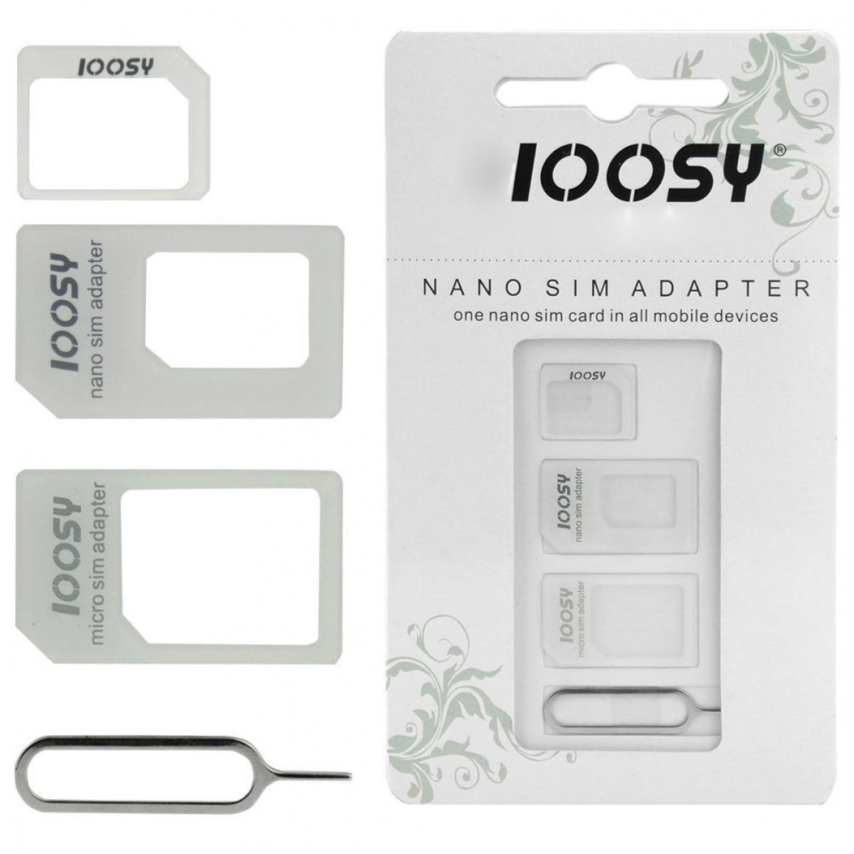 Appbot Link - Noosy 59604A Kit Adaptateur Nano SIM - Autres accessoires smartphone