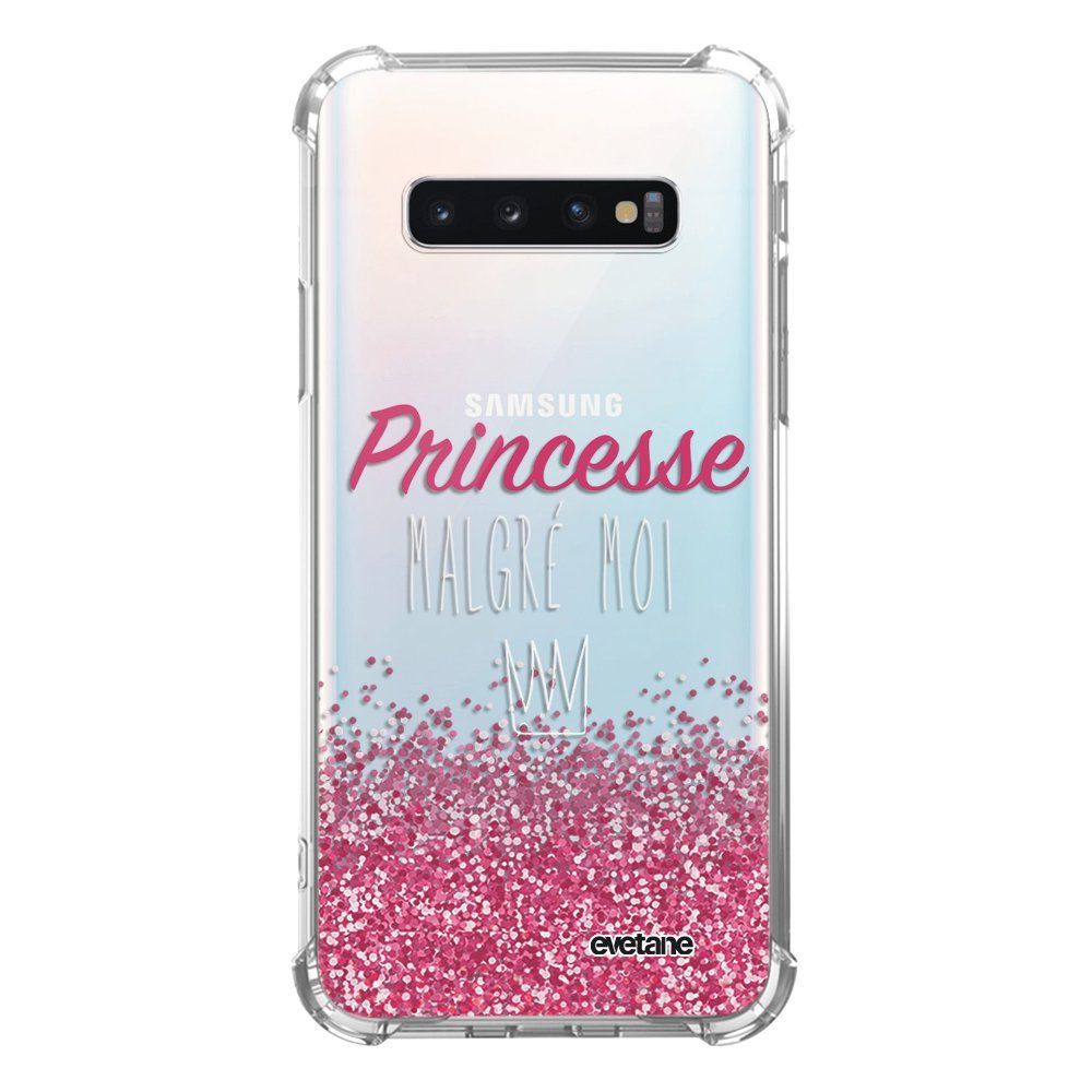 Evetane - Coque Samsung Galaxy S10 Plus anti-choc souple avec angles renforcés transparente Princesse Malgré Moi Evetane - Coque, étui smartphone