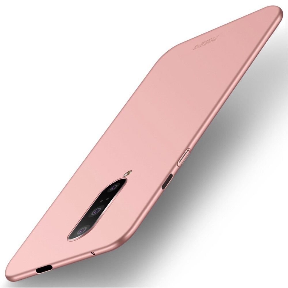 Mofi - Coque en TPU bouclier ultra-mince givré or rose pour votre OnePlus 7 - Coque, étui smartphone