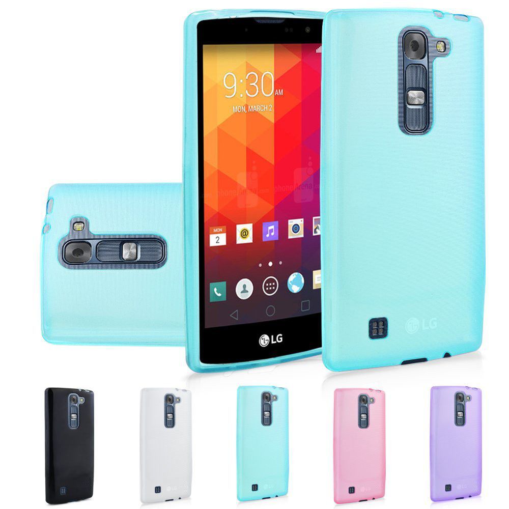 marque generique - LG G4C (G4 MINI) Magna Volt 2 Housse Etui Housse Coque de protection Silicone TPU Gel Bleu - Autres accessoires smartphone