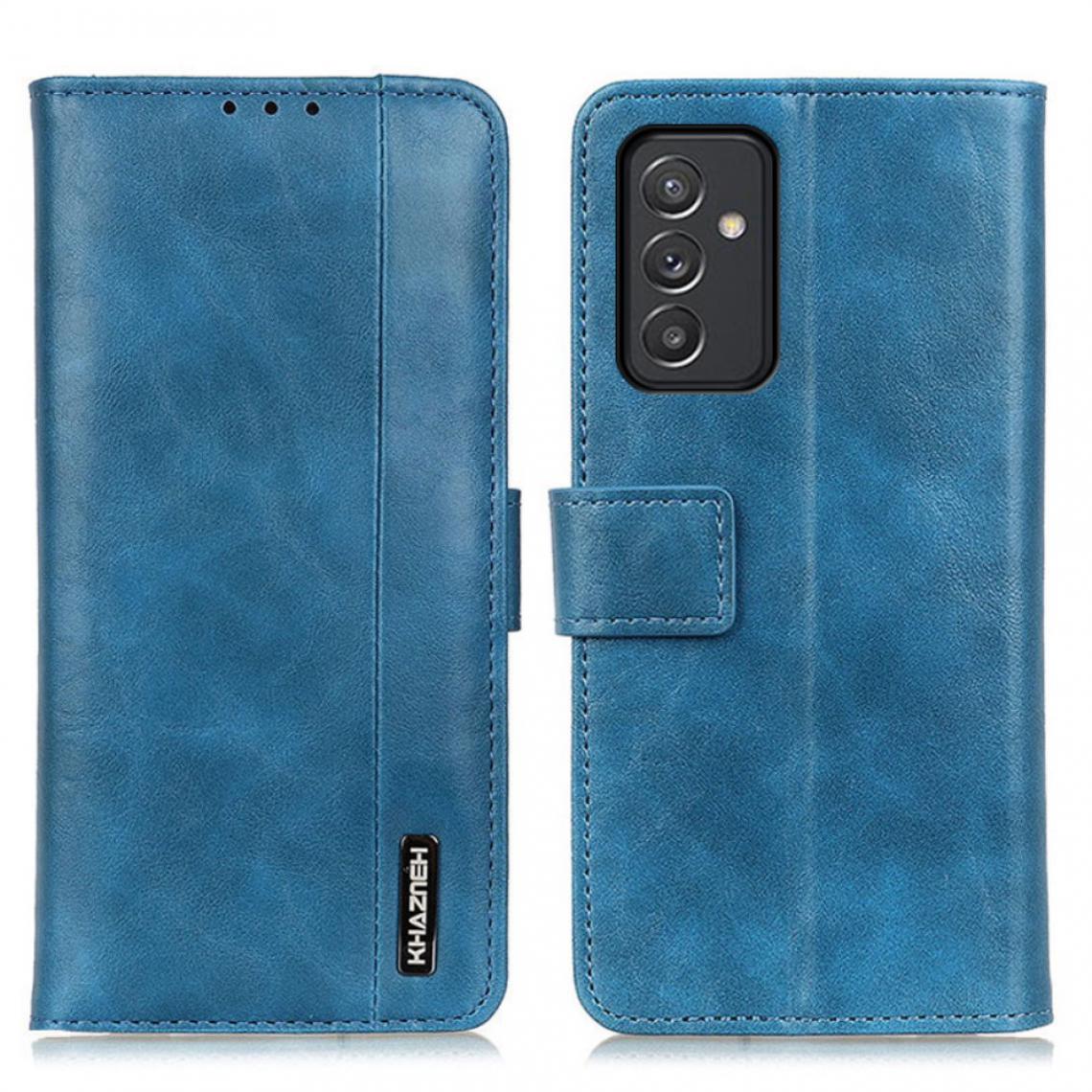 Other - Etui en PU + TPU avec support bleu pour votre Samsung Galaxy A82 5G - Coque, étui smartphone
