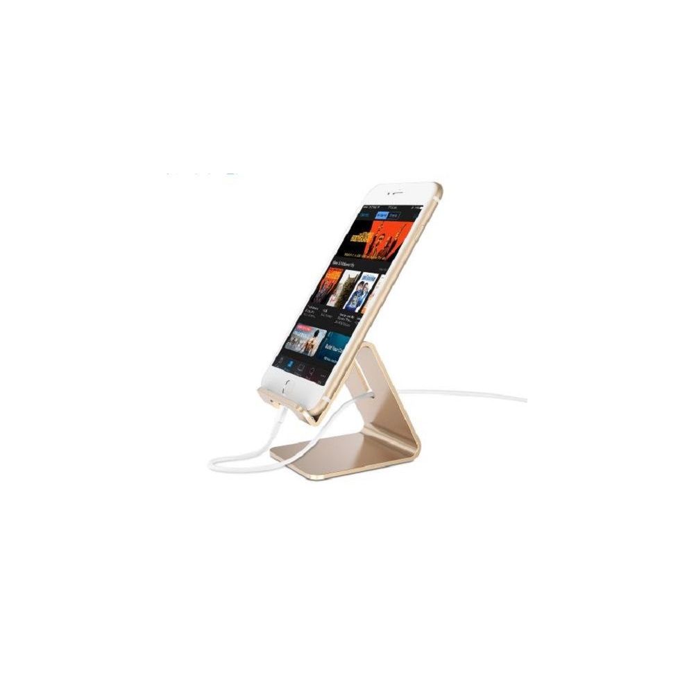 Sans Marque - Support bureau stand dock or gold ozzzo pour Energy Phone Max 2+ - Autres accessoires smartphone