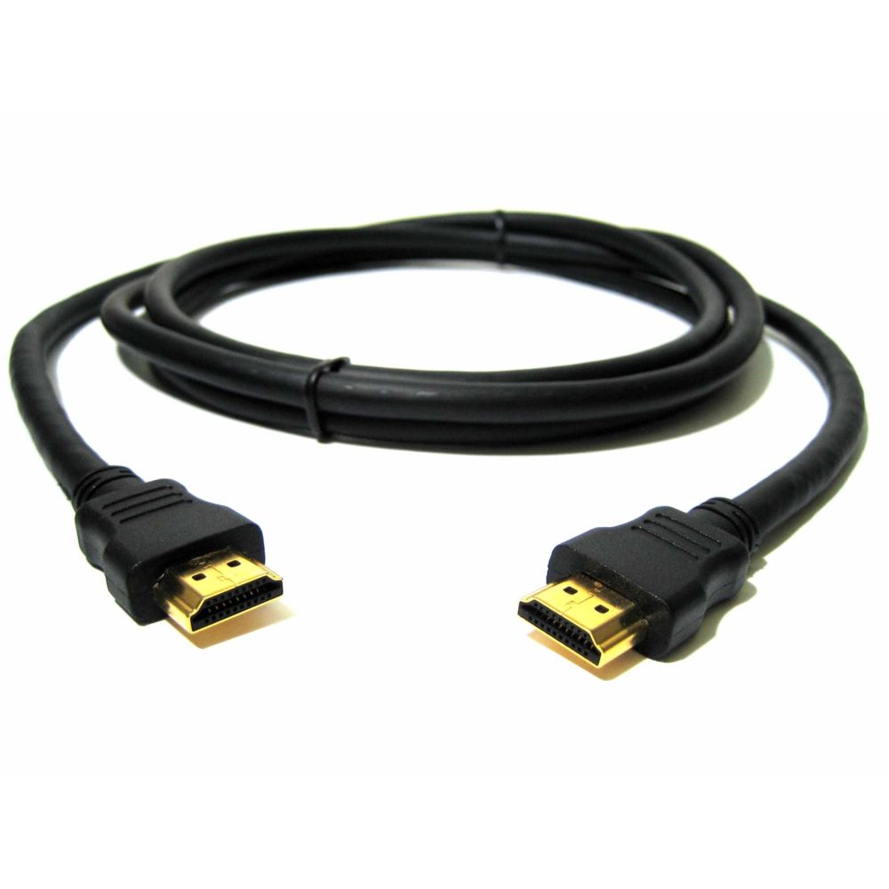 Shot - Cable HDMI Standart Gold 1,5m 3D FULL HD 4K NOIR - Autres accessoires smartphone