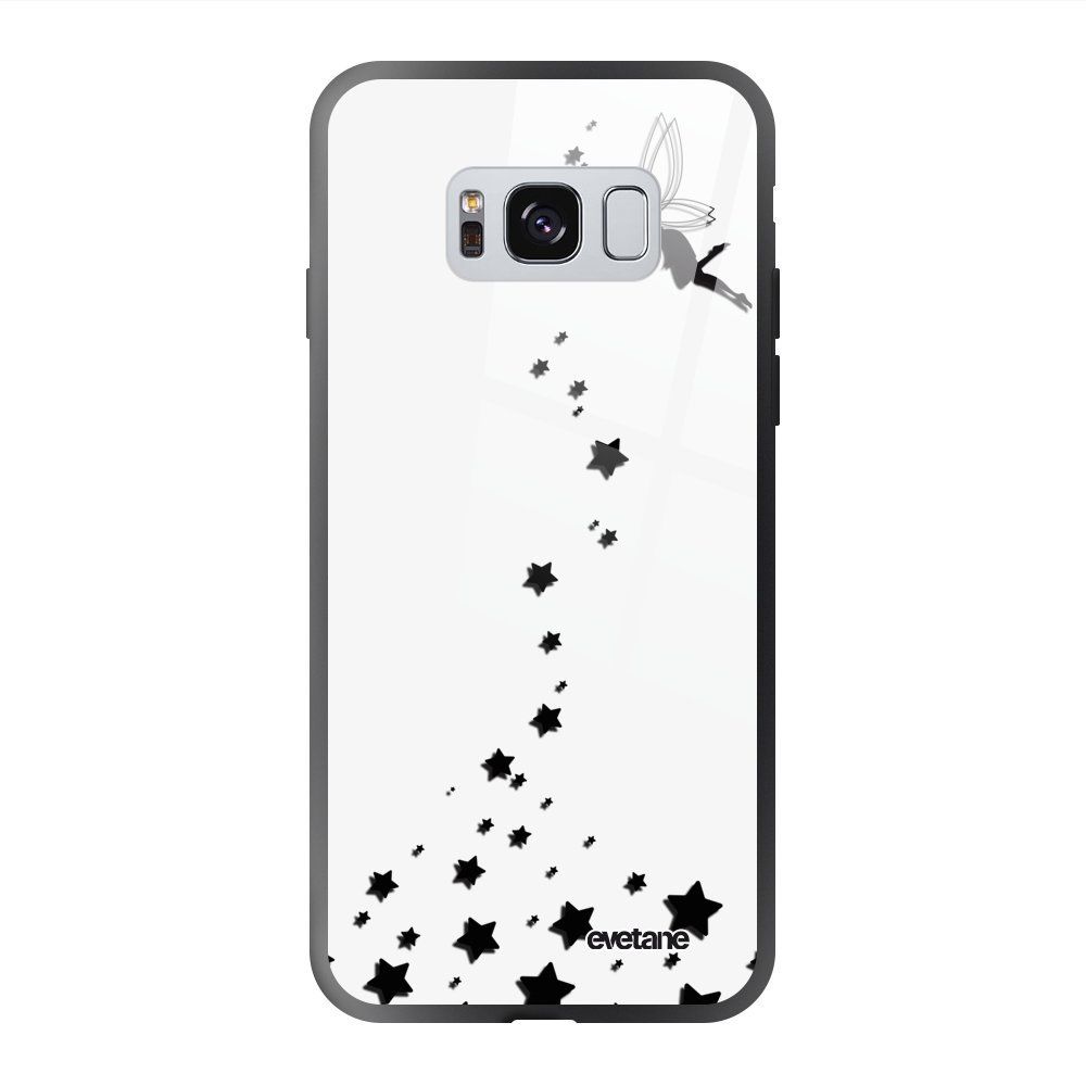 Evetane - Coque en verre trempé Samsung Galaxy S8 Fée Ecriture Tendance et Design Evetane. - Coque, étui smartphone