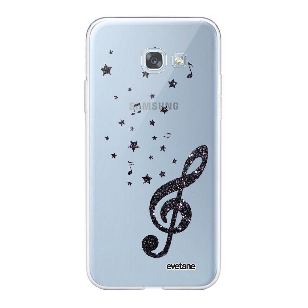 Evetane - Coque Samsung Galaxy A5 2017 souple transparente Note de Musique Motif Ecriture Tendance Evetane. - Coque, étui smartphone