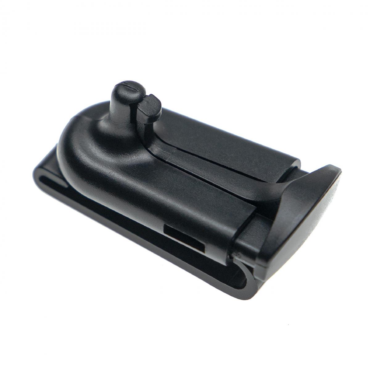 Vhbw - vhbw Clip à ceinture compatible avec Motorola Talkabout T5310, T5410, T5412, T5422 appareil radio - plastique, noir - Autres accessoires smartphone