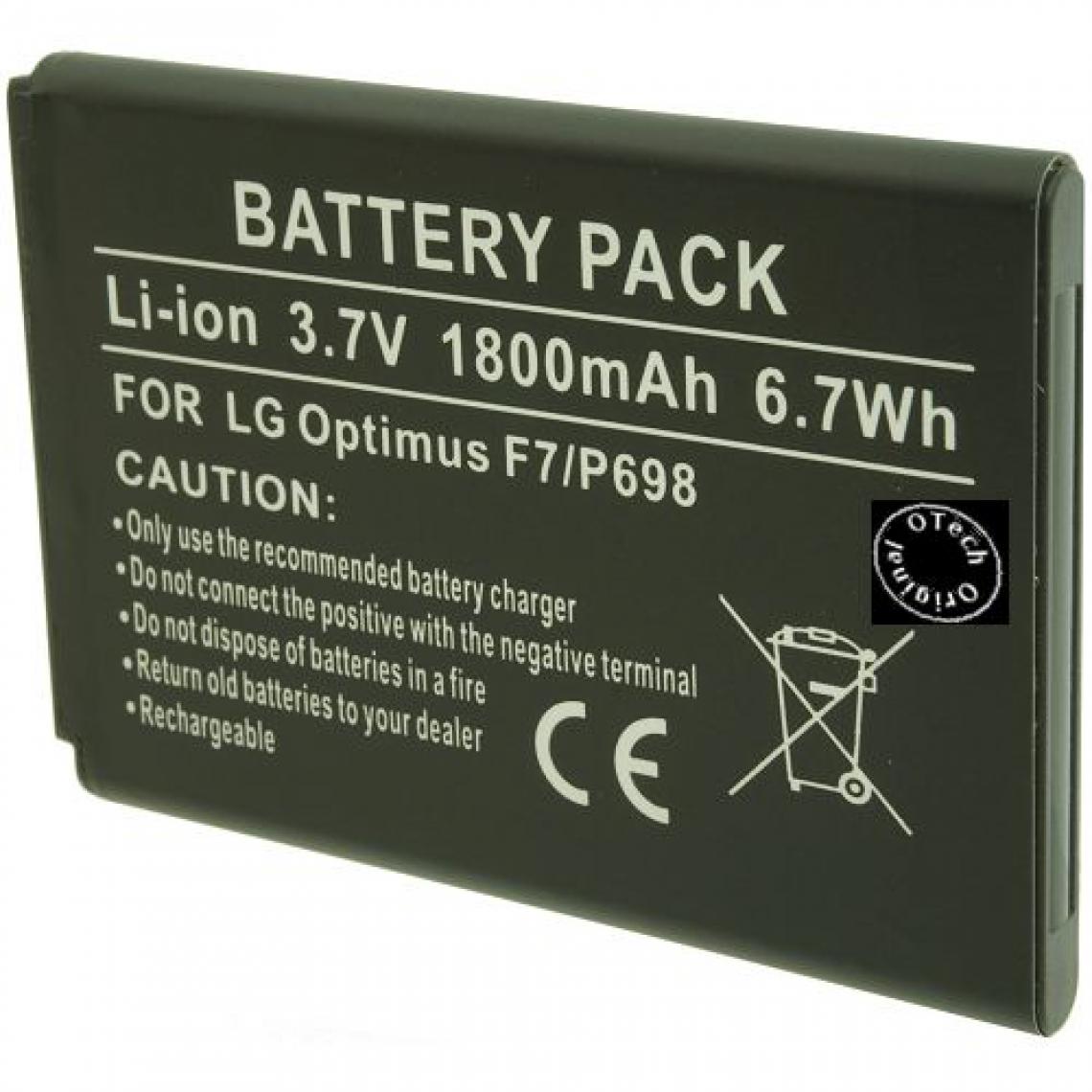 Otech - Batterie compatible pour LG D405 (L90) - Batterie téléphone