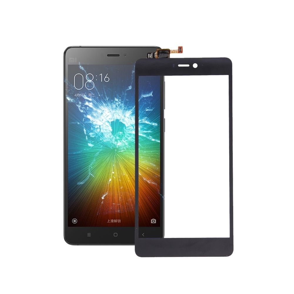 Wewoo - Pièce détachée pour Xiaomi Mi 4s noir écran tactile (seul sans le LCD) Digitizer Assemblée - Autres accessoires smartphone