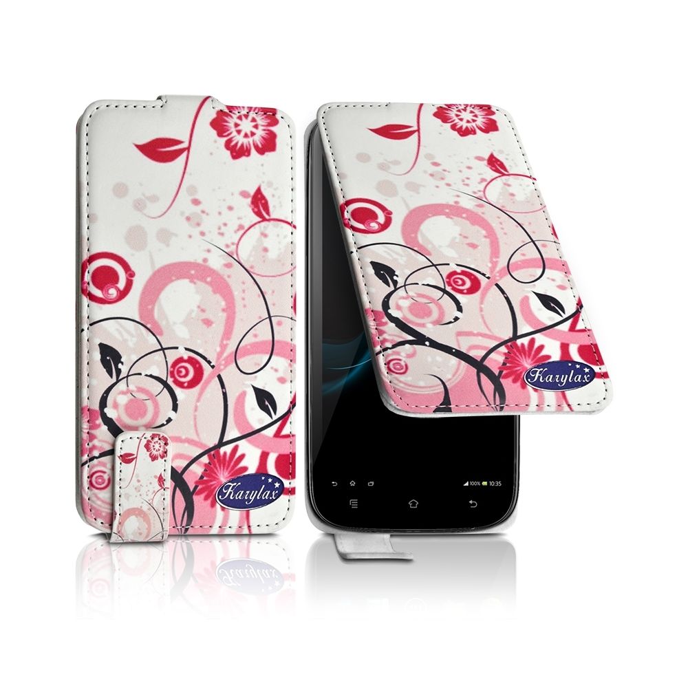 Karylax - Housse Etui Clapet à Motif HF30 Universel M pour HaierPhone W860 - Autres accessoires smartphone